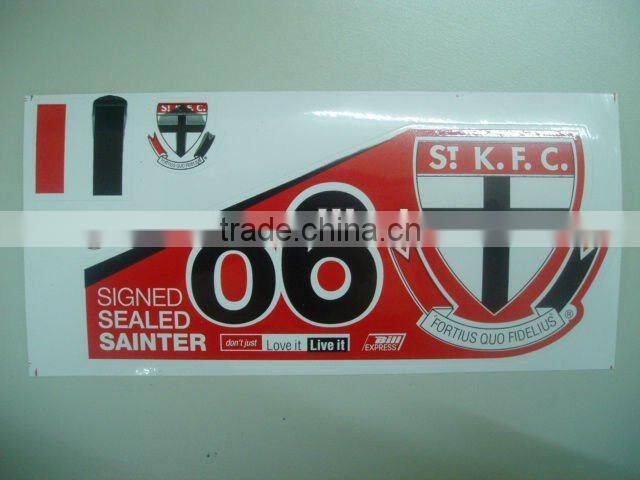 Vinyl sticker custom printing guangzhou