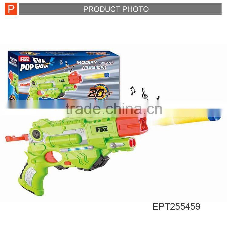 Fashionable toy pop gun eva shooter gun toy