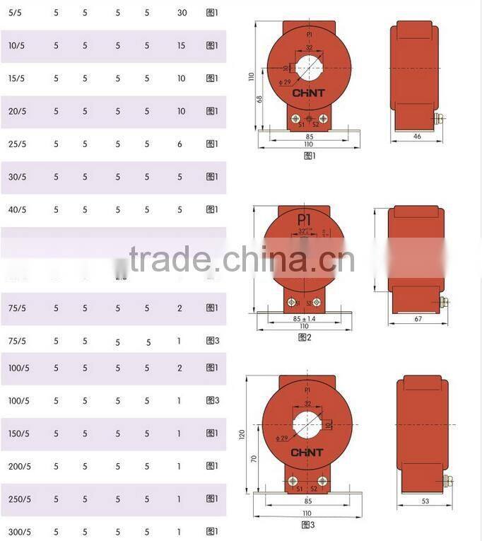 LMZJ1-0.5 10/5A,100/5A,200/5A,300/5A current transformer