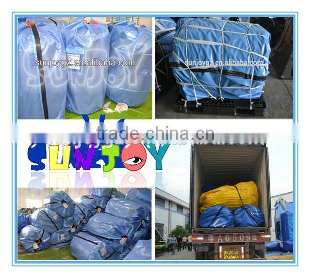 Outdoor commercial giant inflatable pirate slide made in China inflatable factory for adventure sports activities