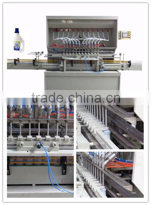 Full-automatic detergent straight line type filling machine ZH-FF