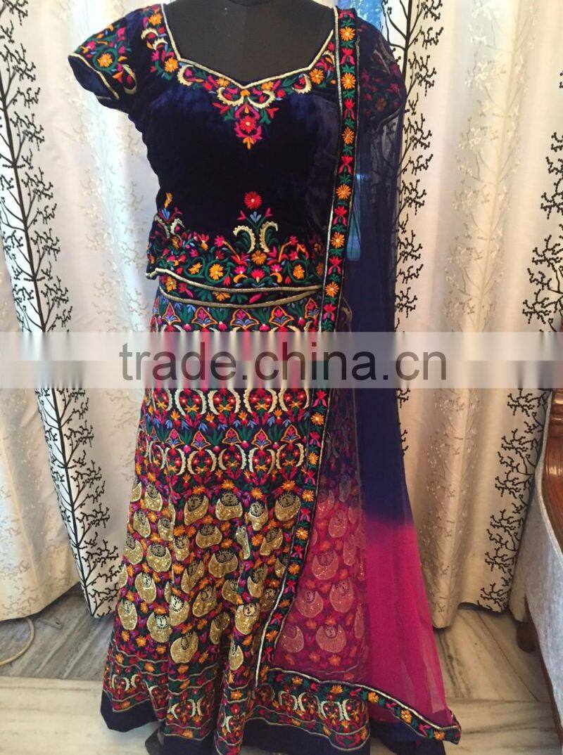 Gorgeous Blue Lehenga