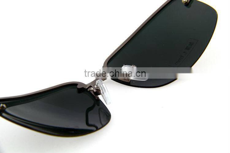 Latest Retro half frame sunglasses polarized stocks