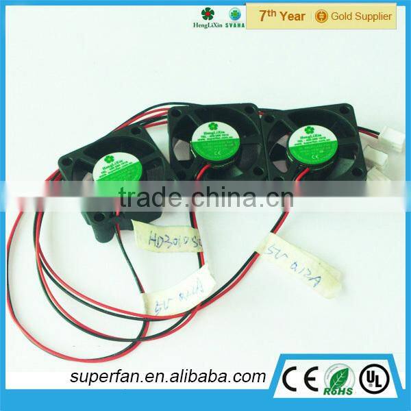 Small Plastic Fan 30mm DC Brushless Cooling Fan HD3010 Ball bearing with high middle and low speed