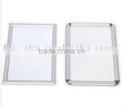 29mm flat aluminum chrome poster snap frame