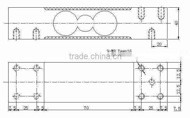 Electronic Aluminum load cell