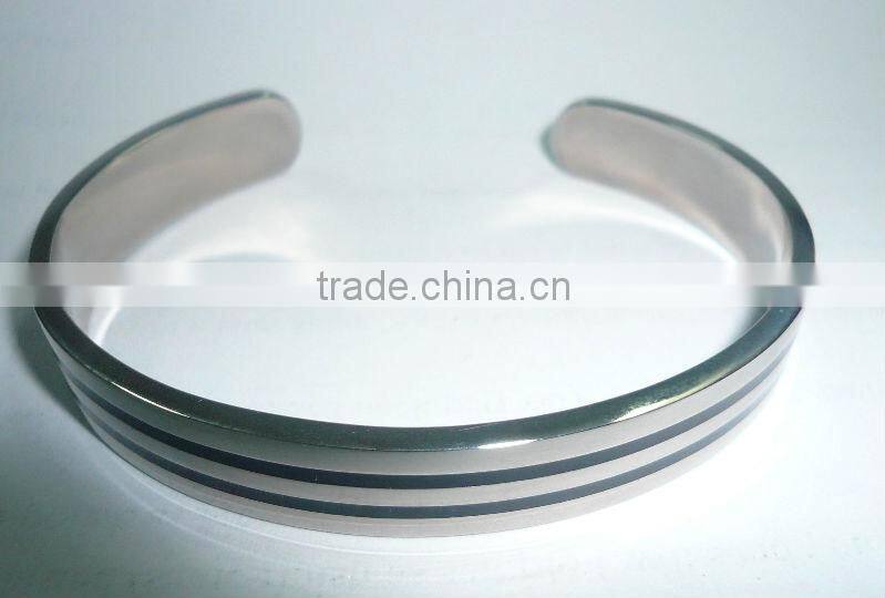 black titanium bracelet