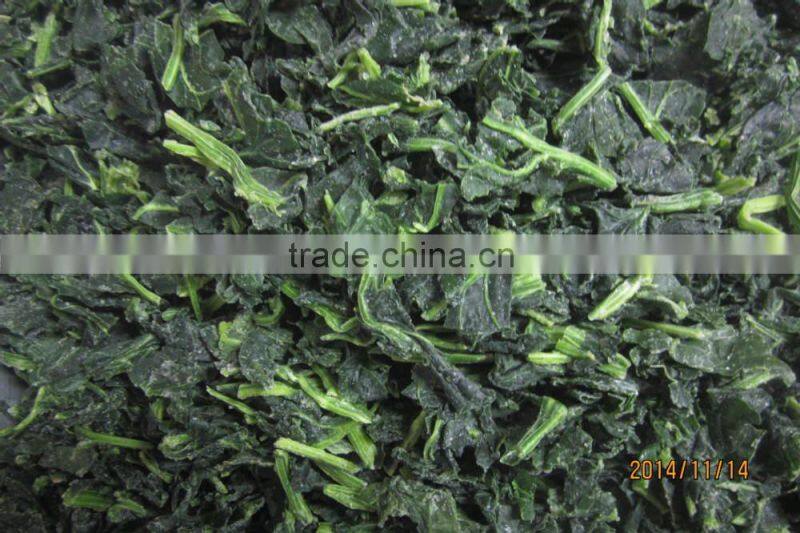 IQF chopped spinach cuts