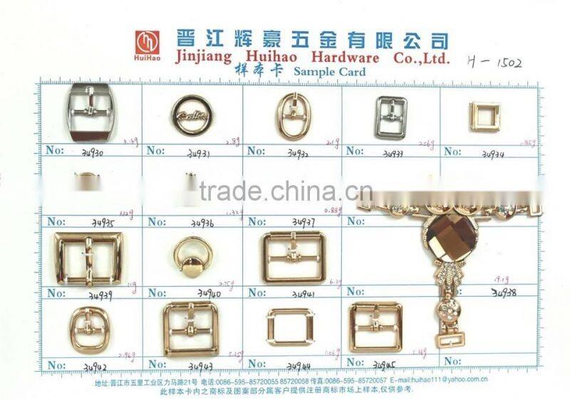 Gold plating metal sandal shoe chain part decoration HB053