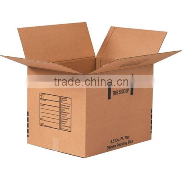 small thick and strong 5 layers brown Corrugated Box /packaging paper box /shipping folding box