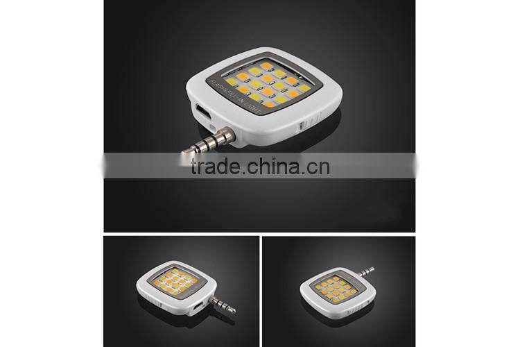 Cheap Price portable Mini mobile phone external led flash sticker