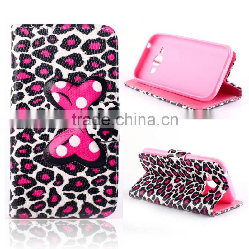 Wholesale For Samsung Galaxy J1 J100 Painted Style Leather TPU Case with Wallet Card Slots Free Shipping