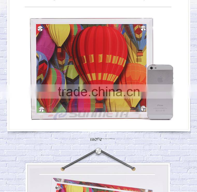 Sunmeta sublimation heat press glass photo frame 280*230*10(BL-09)