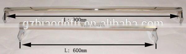 Chrome plating U-shaped display hanging rails
