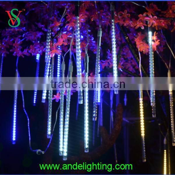 SMD2835 christmas led meteor light falling star for tree decoration