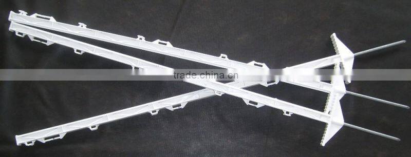 electric fence post for goat farming equipment