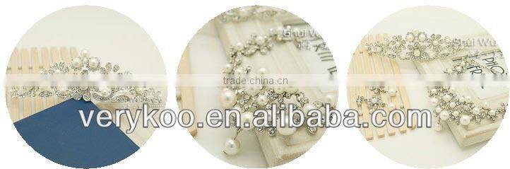 Women's jewelery set, queen crown for sale wedding hair accessoriesFCM-30029