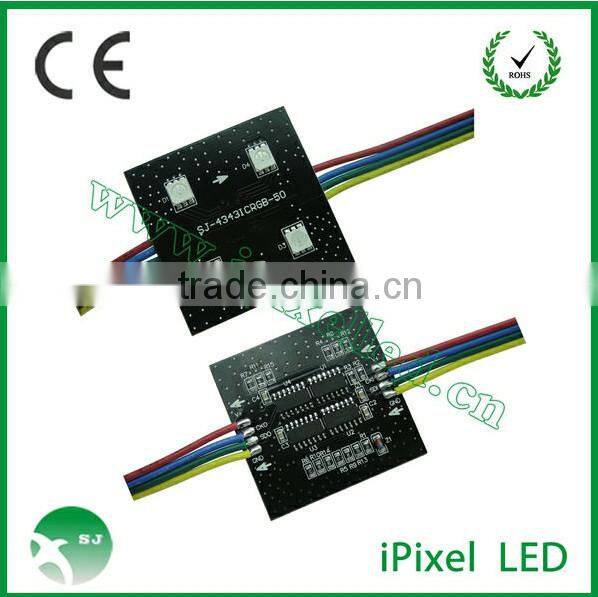 Flashing Star ! helpful bright dmx full color led module dc 12v