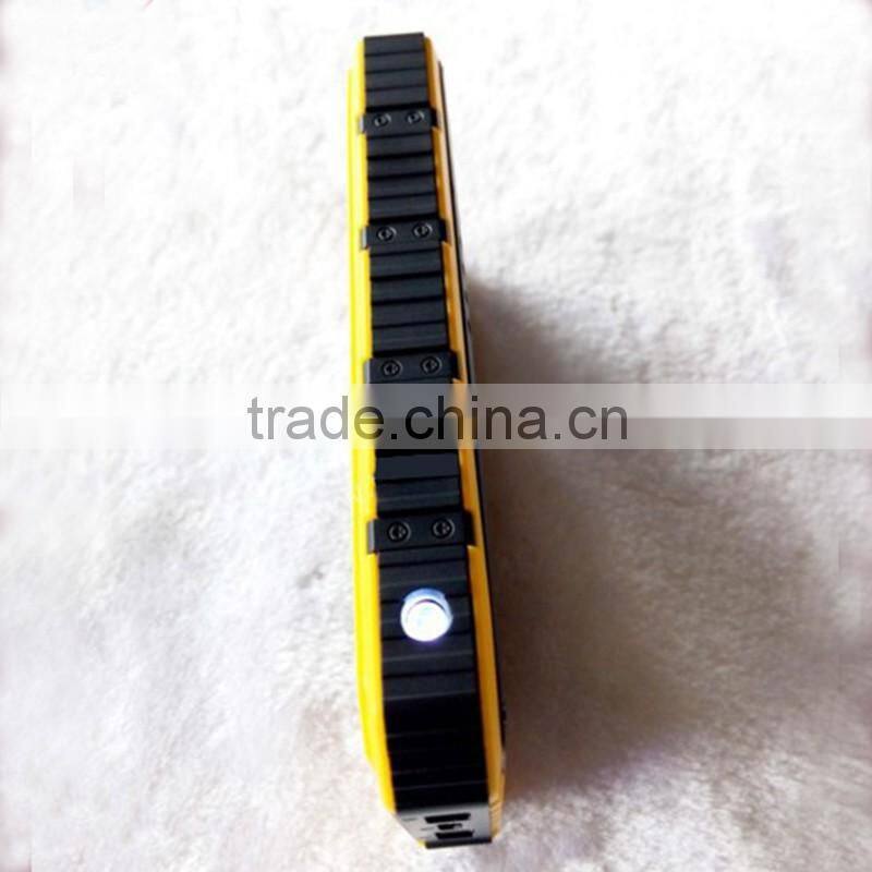 uiversal portable dual usb li polymer solar pannel 5V 1A solar power bank 2000mah