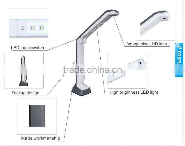 cheapest portable visualizer usb scanner for teaching student education low vision visualizer S300P