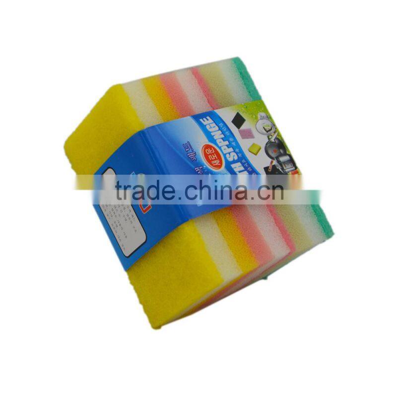 hot kitchen products 3 iN 1 deluxe cleaning sponge nylon hot pads with various color