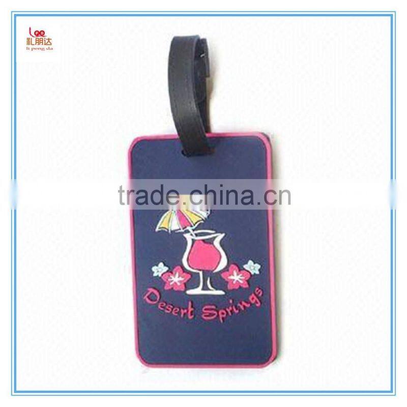 Luggage Tag For Business Promotion,Custom Silicone Bag Tag