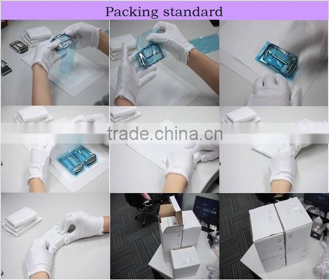 IP Blue stainless steel buckle for coat belt