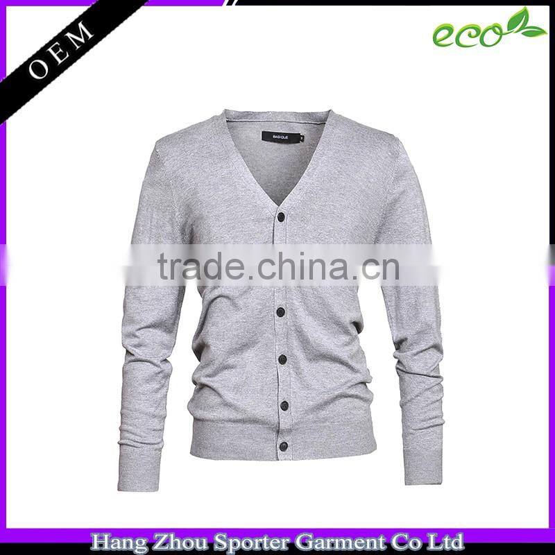 16FZCAS26 cable knitted cotton cashmere sweater men