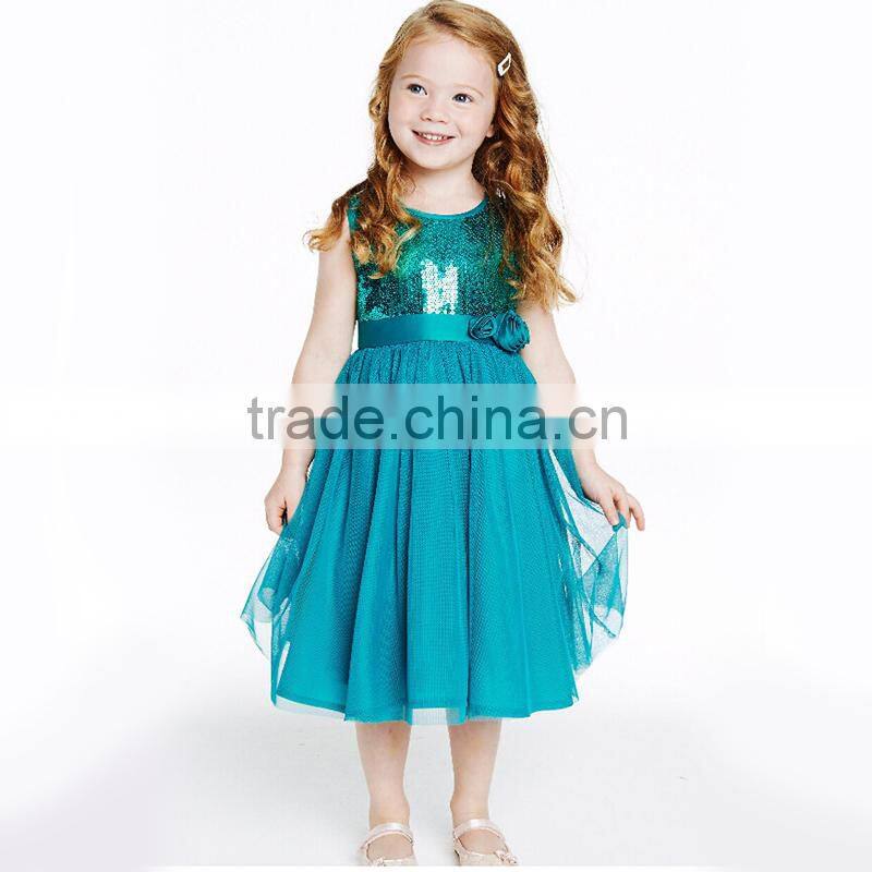 new arrival 2015 hot selling girls dress frozen dress elsa