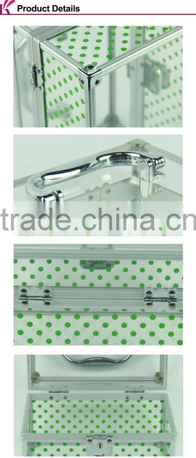 Cheap Clear Acrylic Velvet Lined Jewelry Boxes Wholesale