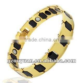 Western style high quality polished beautiful tungsten bracelet