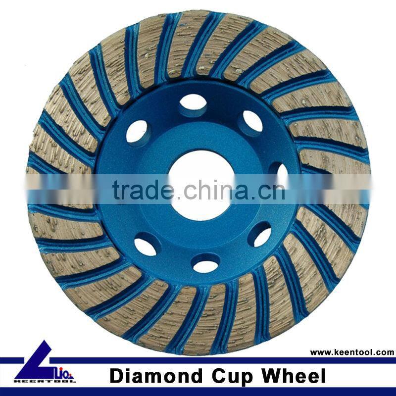 Diamond grinding wheel for natural stone and concrete