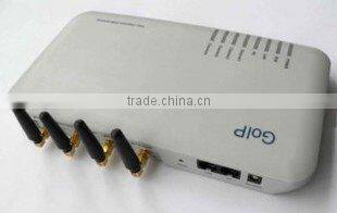 4 SIM cards GSM VOIP Gateway 4 ports ( GoIP ) for call termination