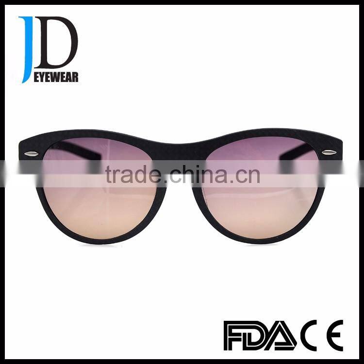 Custom Made Brown Lens Carbon Fiber Frames Sunglasses