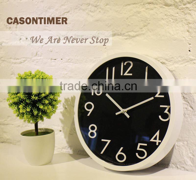 12 Inch Weather Station Wall Clock Fashion Model Clock