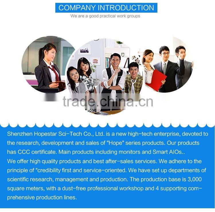 wall hanging 21.5 inch intel i 5 android all-in-one touch screen pc