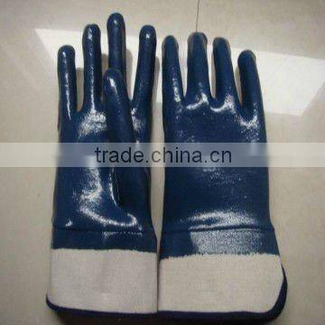 Blue Nitrile 3/4 dipped gloves