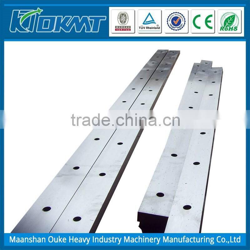 Steel cutting shear blade