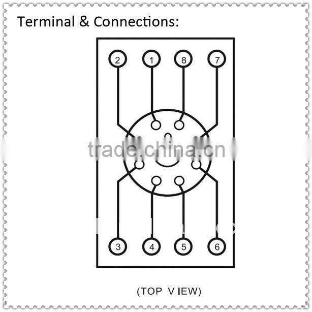 timer relay base/industrial relay base/pin relay base PF083A