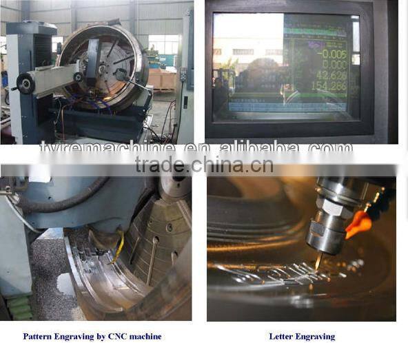 Steel mould for tyres