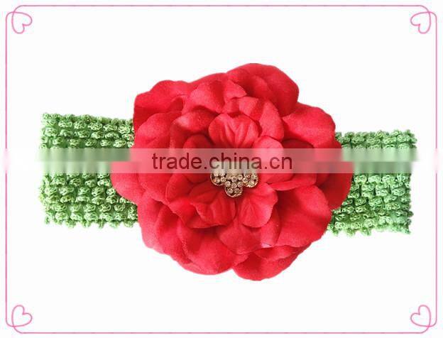 kids stretchy flower headband accessories