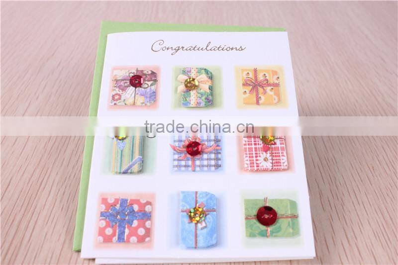 new design paper greeting card folder