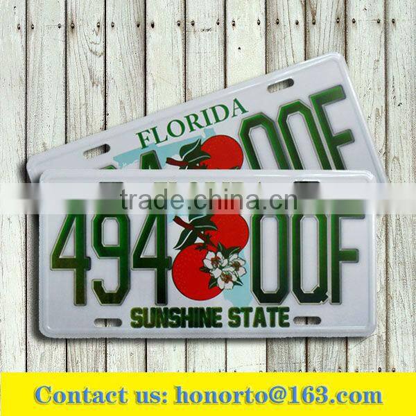 Special Shape Tin Metal Sign in high quality low price