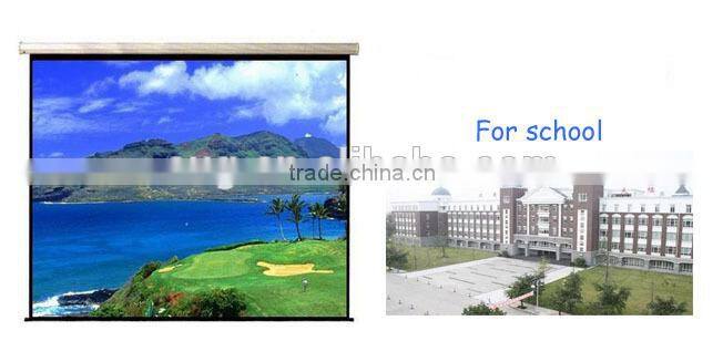 Motorised projection screen, electric projection screen, big size projector screen for office home theater school 60-300 inches