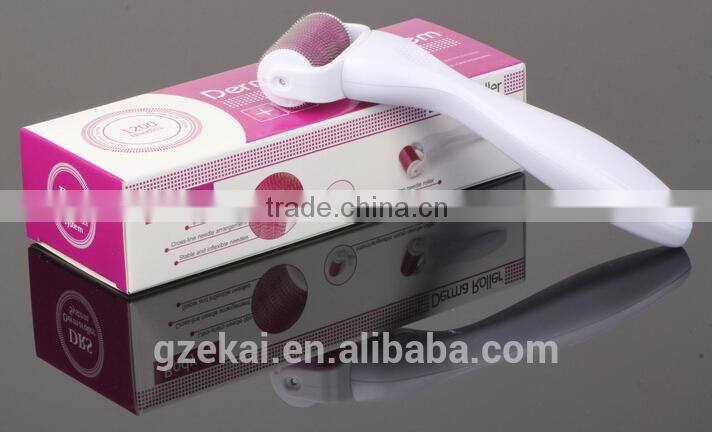 DRS 1200 needles derma roller 1.0mm MicroneedlingTherapy For Cellulite Stretch Marks Hair Loss