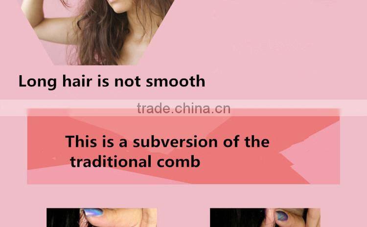 shenzhen best quality cheap Lcd rotating brush hair straighter as seen on TV