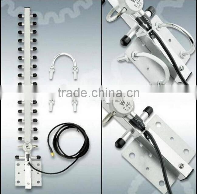 High gain 2400MHz omni-directional dual band 20 dbi yagi antenna