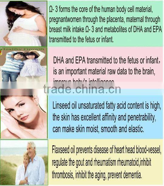 100% nature and pure flaxseed oil