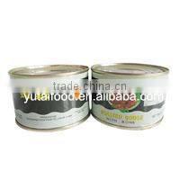 Food Service Can Sizes Wholesale Halal Canned Stewed Duck with Orange Peel