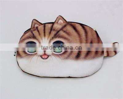 Xianjian Customized Logo Small 3D cat Bag, 2D Storage Bag, Cute Pussy Coin Purse (BXJ825)